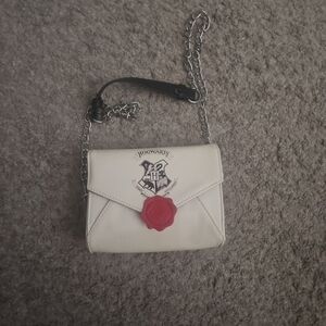Hogwarts Letter Crossbody Bag with Wax Seal Accent